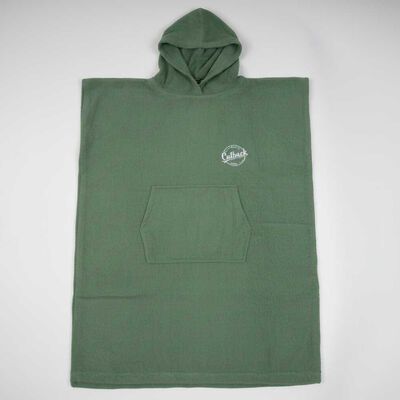 Toalla Poncho Surf Juvenil Cutback Verde