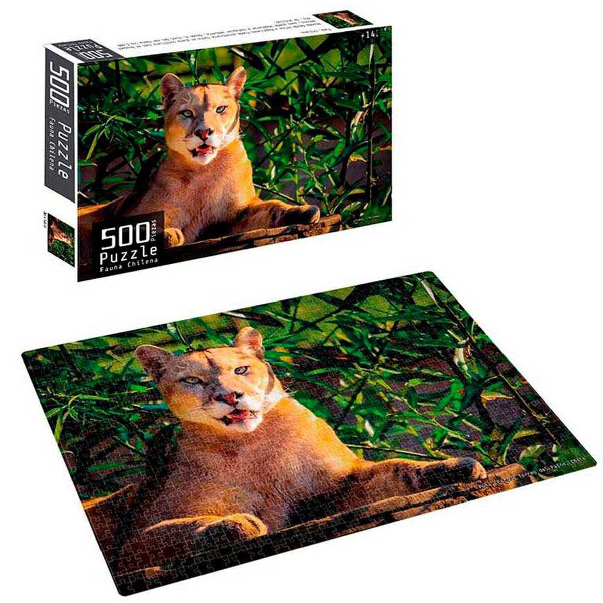 Puzzle 500 Piezas Fauna Chilena Nobel Gift