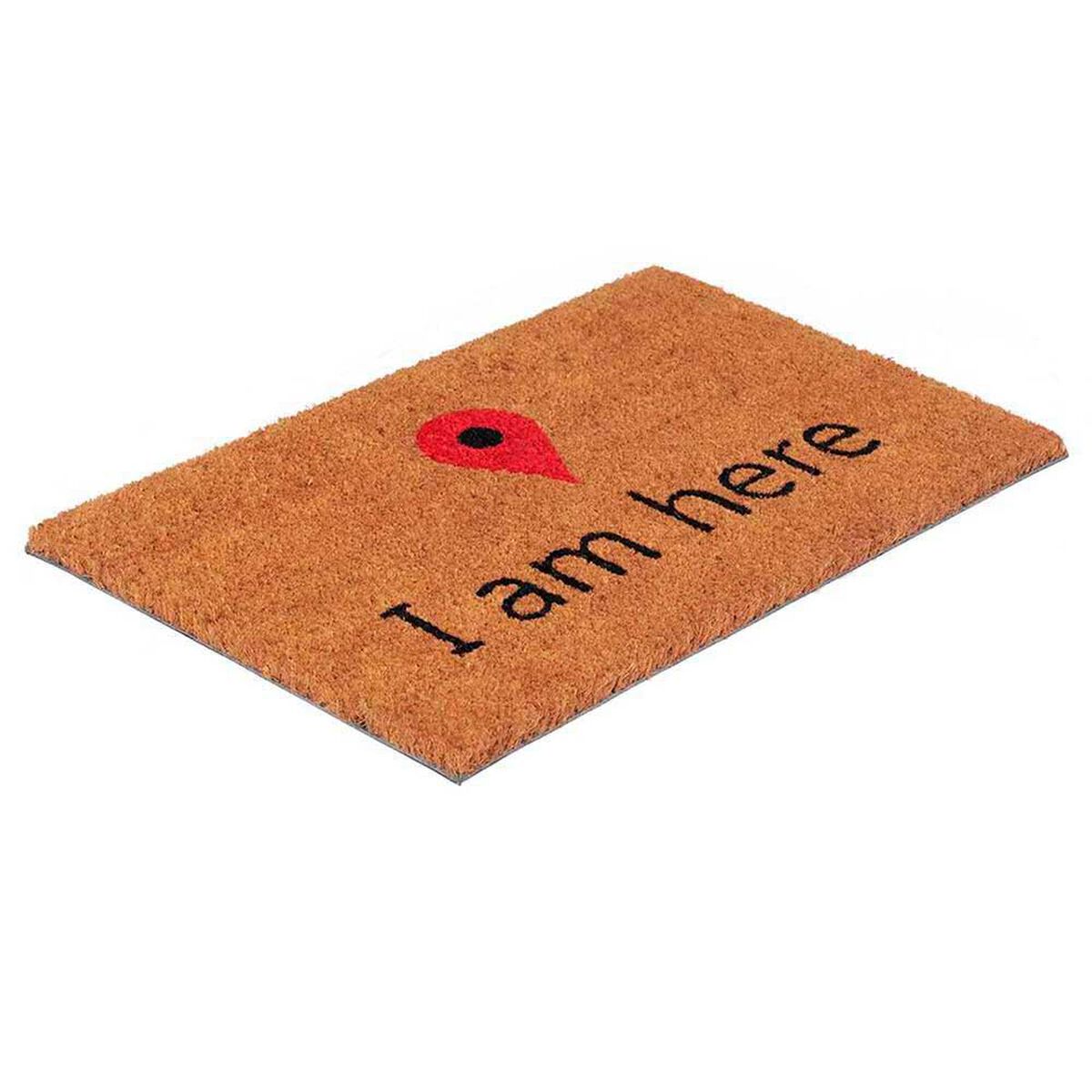 Limpiapi&eacute;s Idetex Coco Here 40 x 60 cm Caf&eacute;