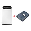 Combo Lavadora Automática Samsung WA80CG4240BWZS 8 kg. + Frazada Eléctrica Kioto CF2409 1 Plaza