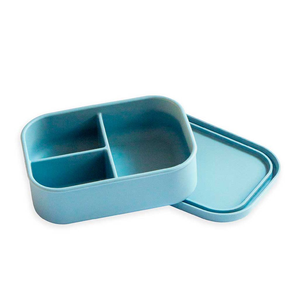 Contenedor Herm&eacute;tico Simplit Bento Box 600ml Azul