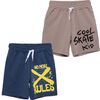 Pack 2 Shorts de Algodón Niño Chess