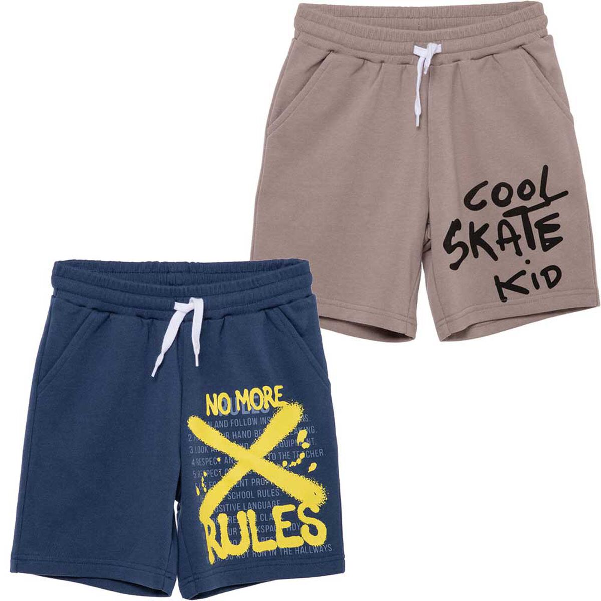 Pack 2 Shorts de Algodón Niño Chess