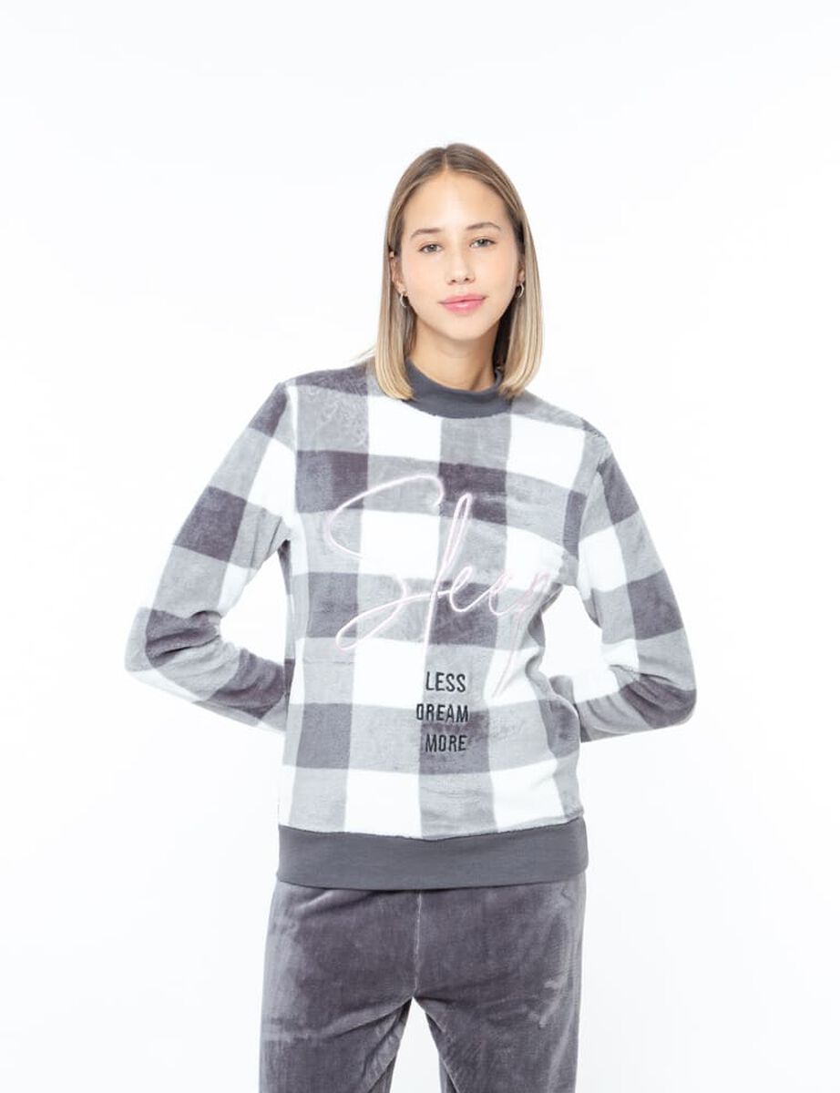 Pijama Coral Fleece Mujer Portman Club Woman