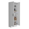 Mueble Despensa Multiusos Tuhome Kitchen 2 Puertas Blanco 