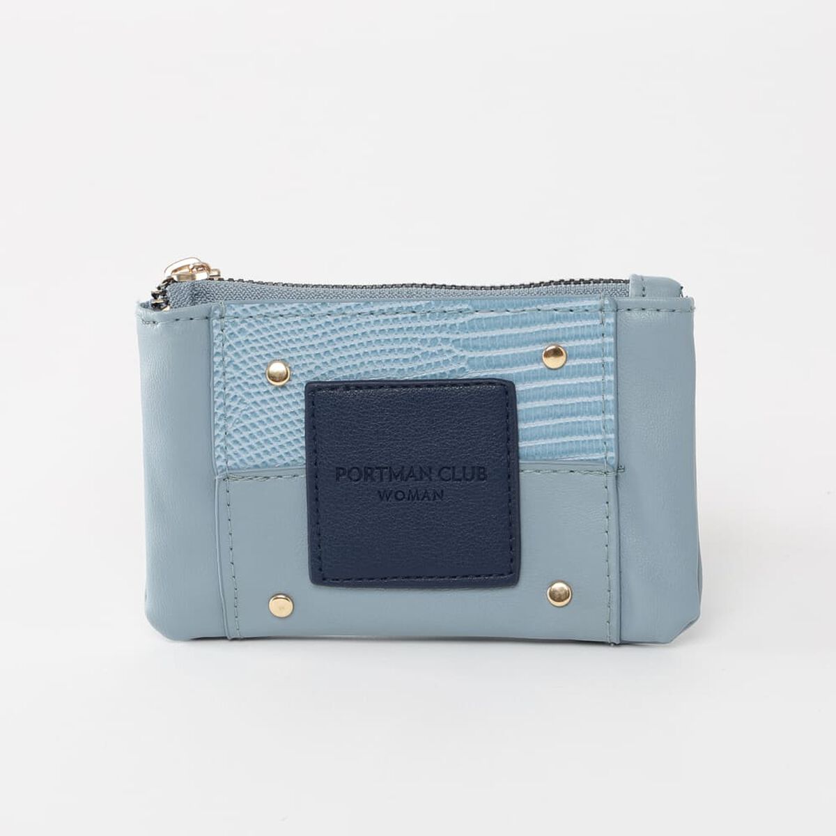 Billetera Ecocuero Celeste Portman Club Woman