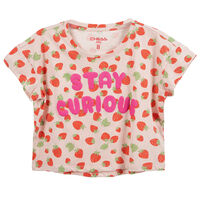 Polera sin Mangas Niña Chess Rosado