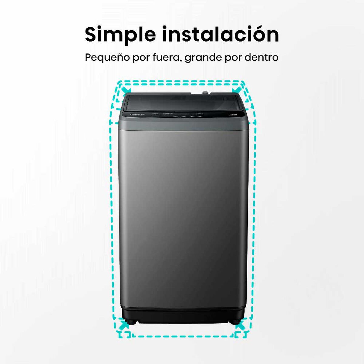 Lavadora Hisense WT1D1030UT 10KG