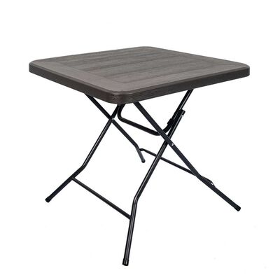 Mesa Plegable Cuadrada Northwest NW-80G Gris 80 cm