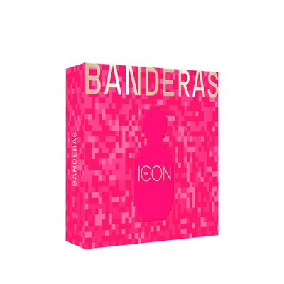 Set Perfume Antonio Banderas Mujer The Icon Eau de Parfum for Women 100 ml + 24h Desodorante Spray for Women 150 ml