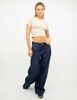 Polera Crop Manga Corta Mujer Icono