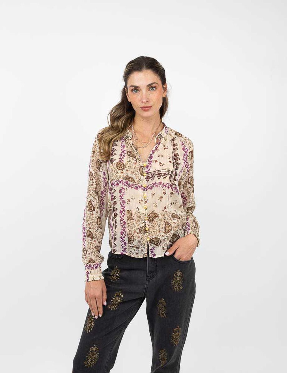 Blusa Manga Larga Mujer Alma