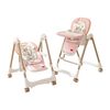 Silla de Comer Columpio 2 en 1 Angel LuBabycas Rosada