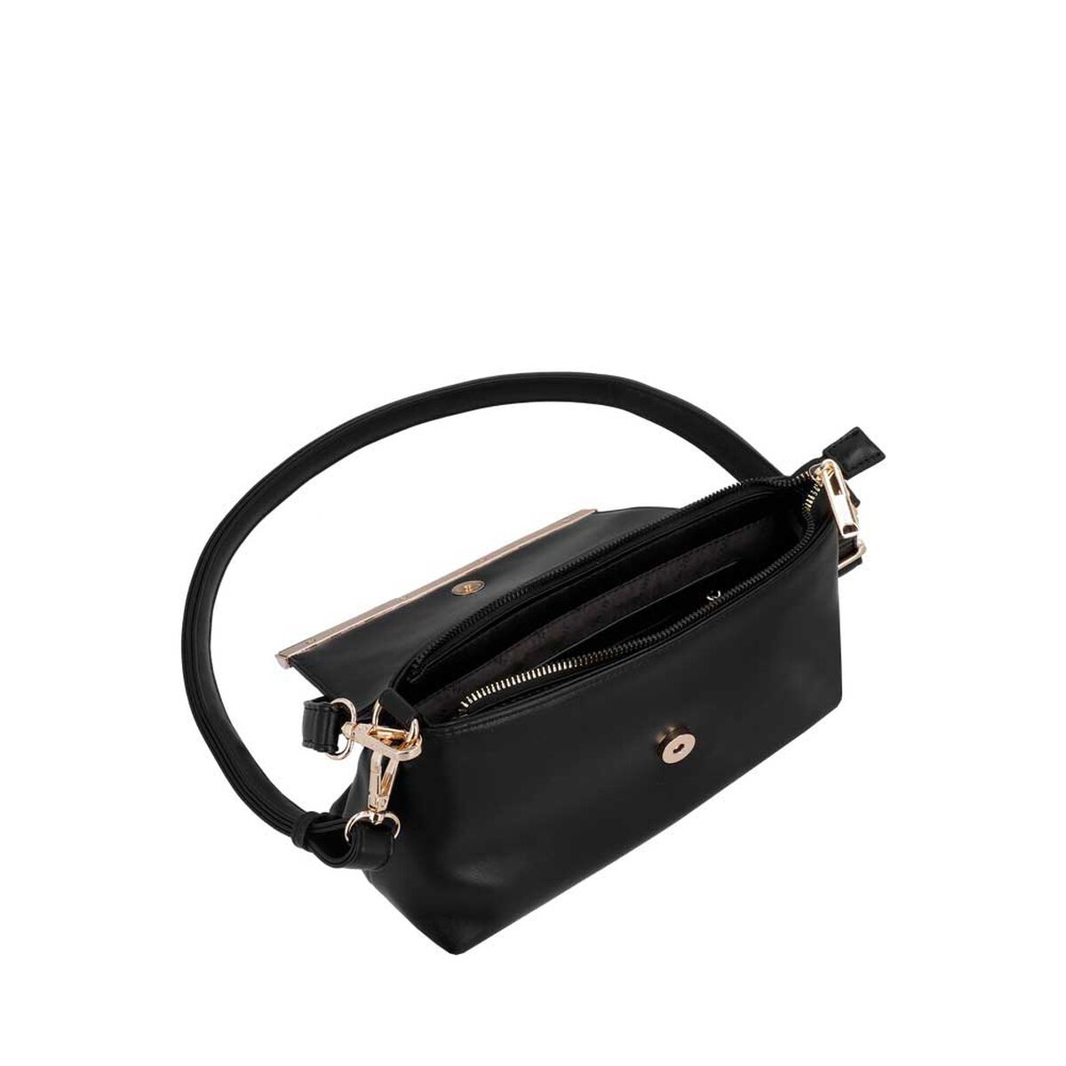 Cartera Bandolera Secret Sicilia SC7 Mediana Negra