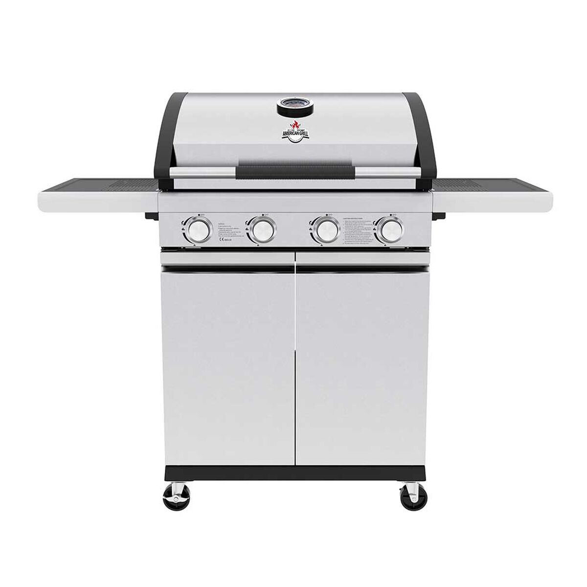 Parrilla a Gas American Grill 4 Quemadores New York Inox