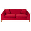 Sof&aacute; Barra Design Finland 3 Cuerpos Rojo