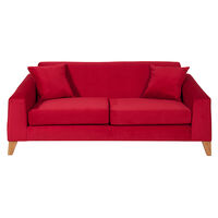 Sofá Barra Design Finland 3 Cuerpos Rojo