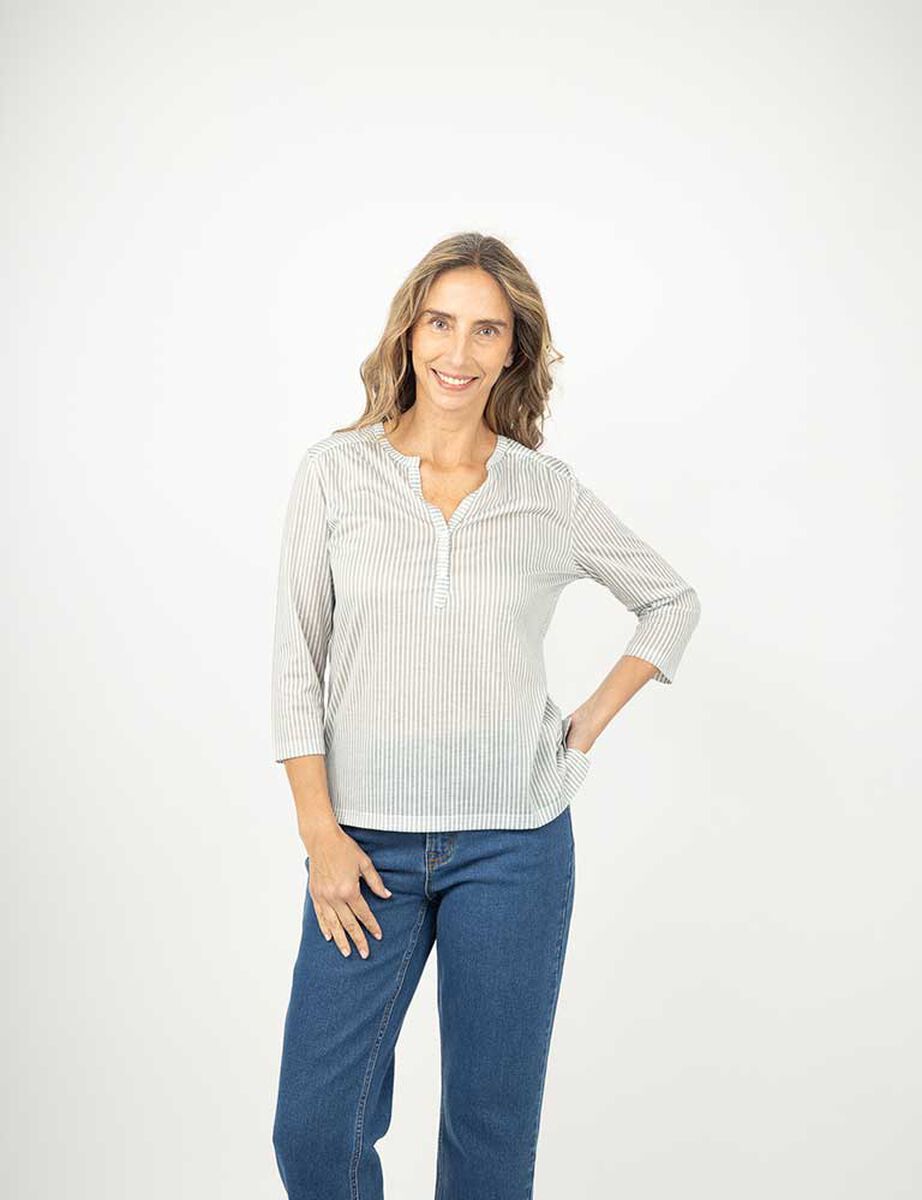 Polera Manga 3/4 Mujer Portman Club