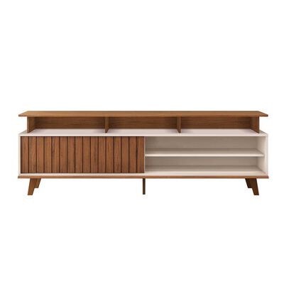 Rack TV Vekkahome Flow Hasta 70" Café Beige