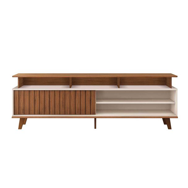 Rack TV Vekkahome Flow Hasta 70"" Café Beige