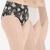 Pack 3 Calzones Mujer Flores