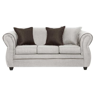 Imagen 2 del producto Juego de Living Black Factory Emili Sofá 3 Cuerpos + Dos Sillones 1 Cuerpo Crema