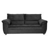 Juego de Living Innovamuebles Liverpool Sofá 3 Cuerpos + Dos Butaca 1 Cuerpo Negro