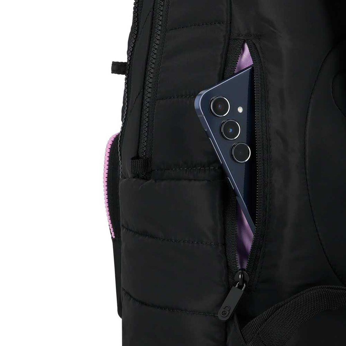 Mochila Notebook Xtrem Hamilton 6XT Negro/Lila 14"