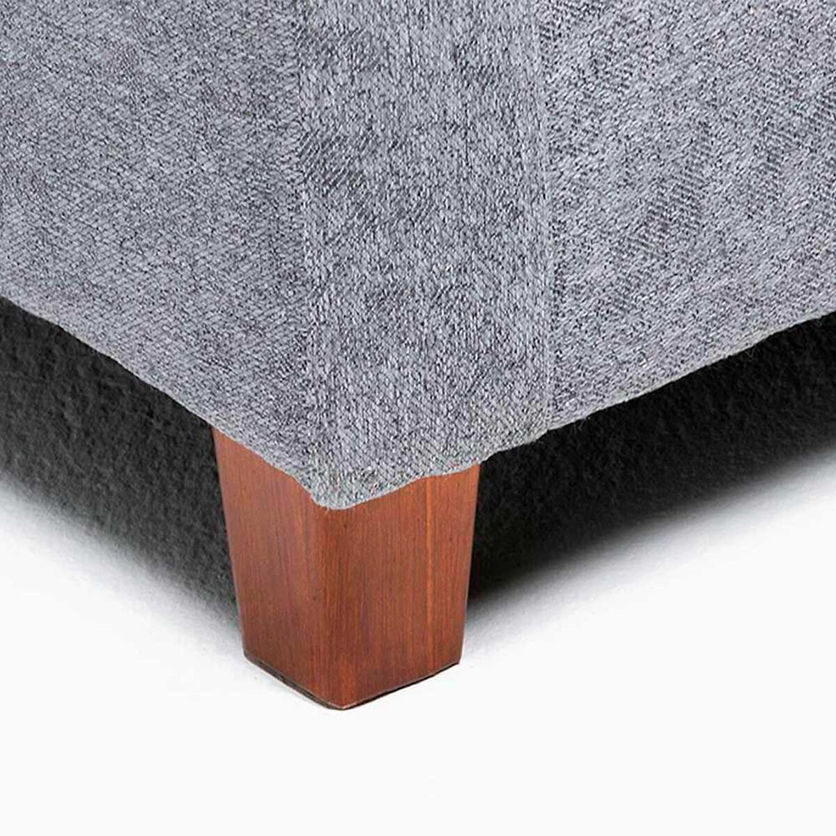 Sof&aacute; Seccional Barra Design Elena Derecho 3 Cuerpos Gris