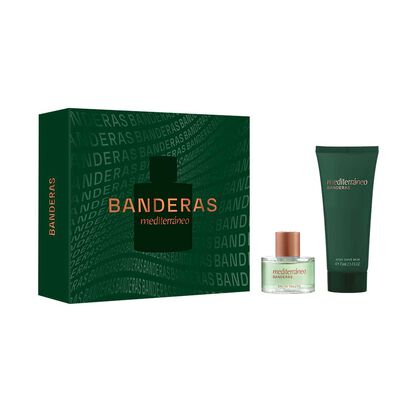 Set Perfume Antonio Banderas Hombre Mediterr&aacute;neo Eau de Toilette 50 ml + Balsamo After Shave 75 ml