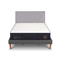 Cama Europea CIC King Súper Premium + Respaldo
