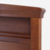 Cama Europea Rosen Base Dividida King Art 4 + Respaldo + 2 Veladores Veneto