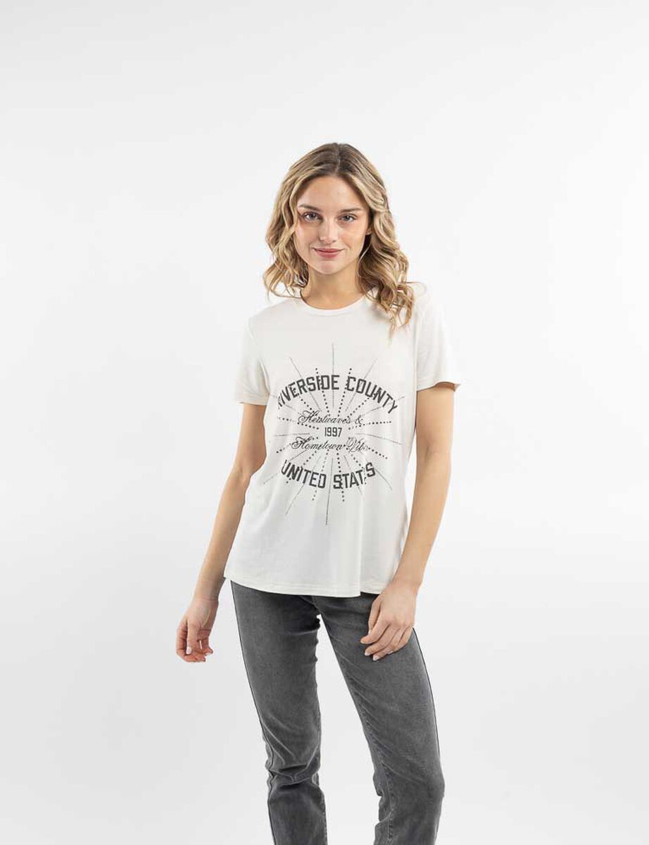 Polera Manga Corta Mujer Icono