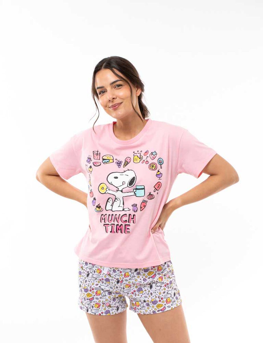 Pijama Mujer Snoopy