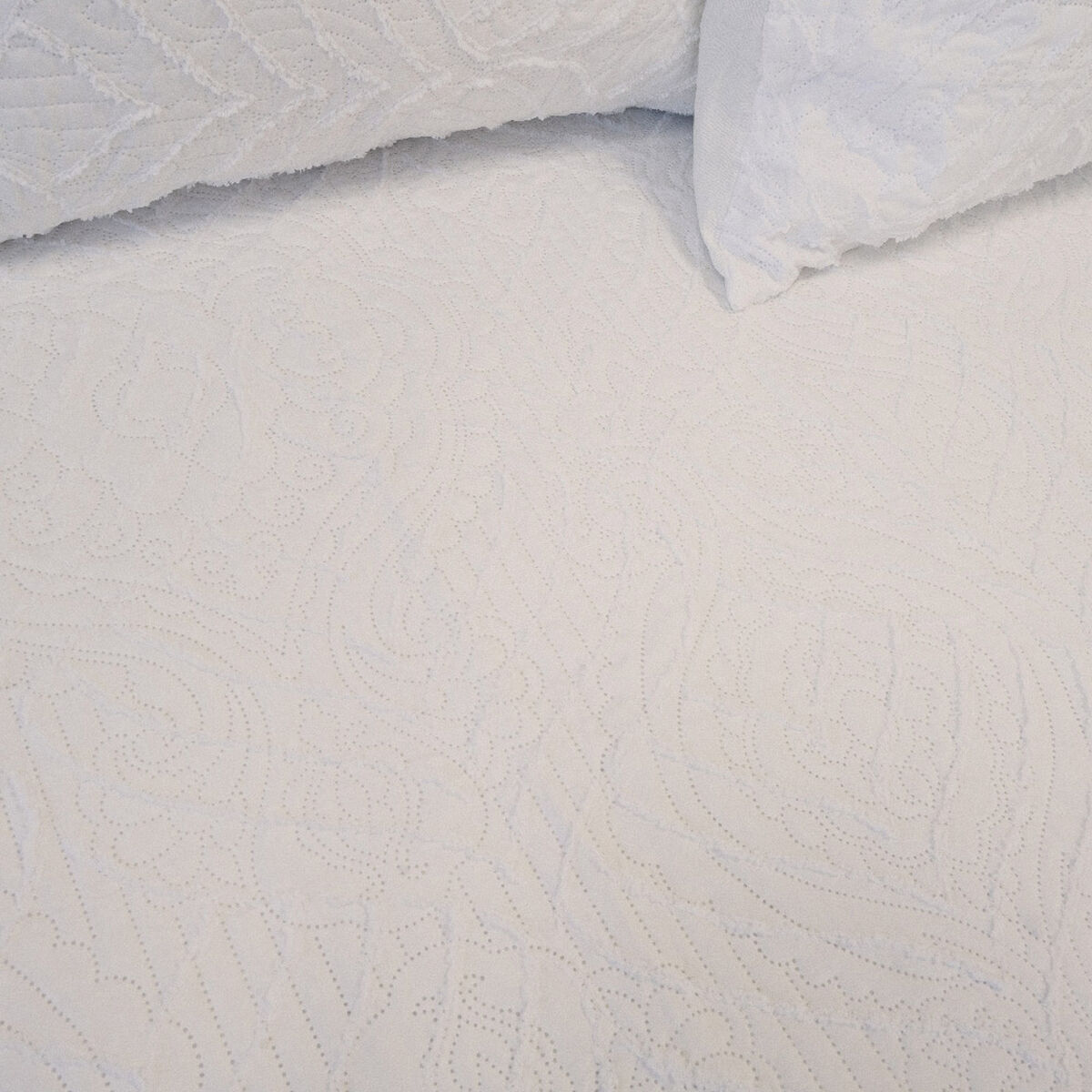 Quilt Doral King Touch Blanco