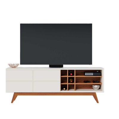 Rack Di Poretti Noronha 75" Blanco