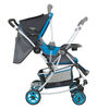 Coche Cuna Balancín Baby Way Azul Bw-305B17