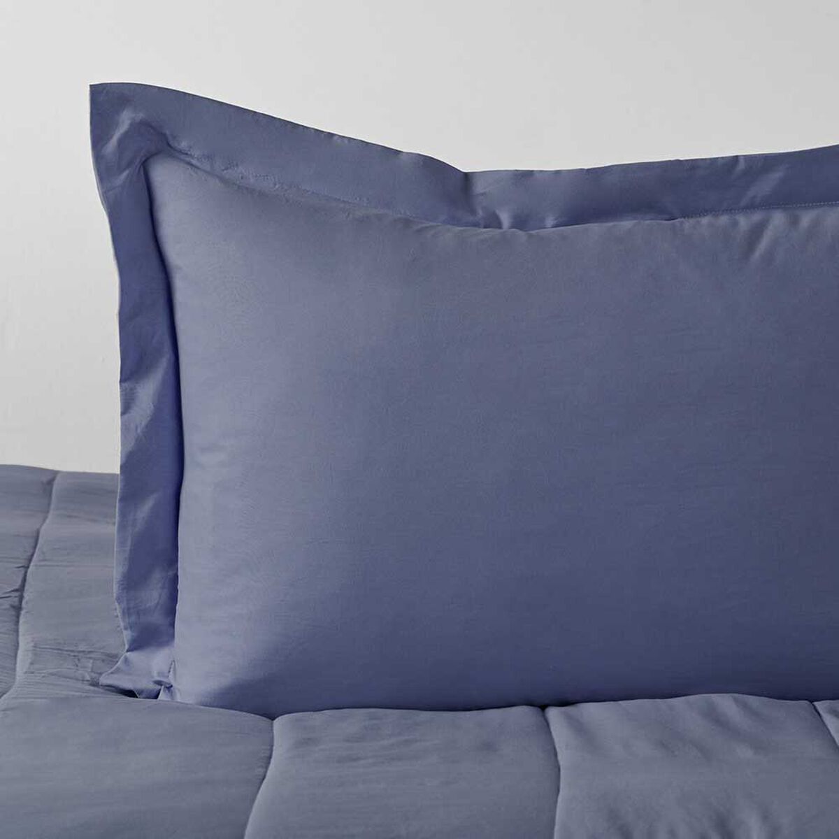 Cubrecama American Family 1,5 Plazas Piedra Azul