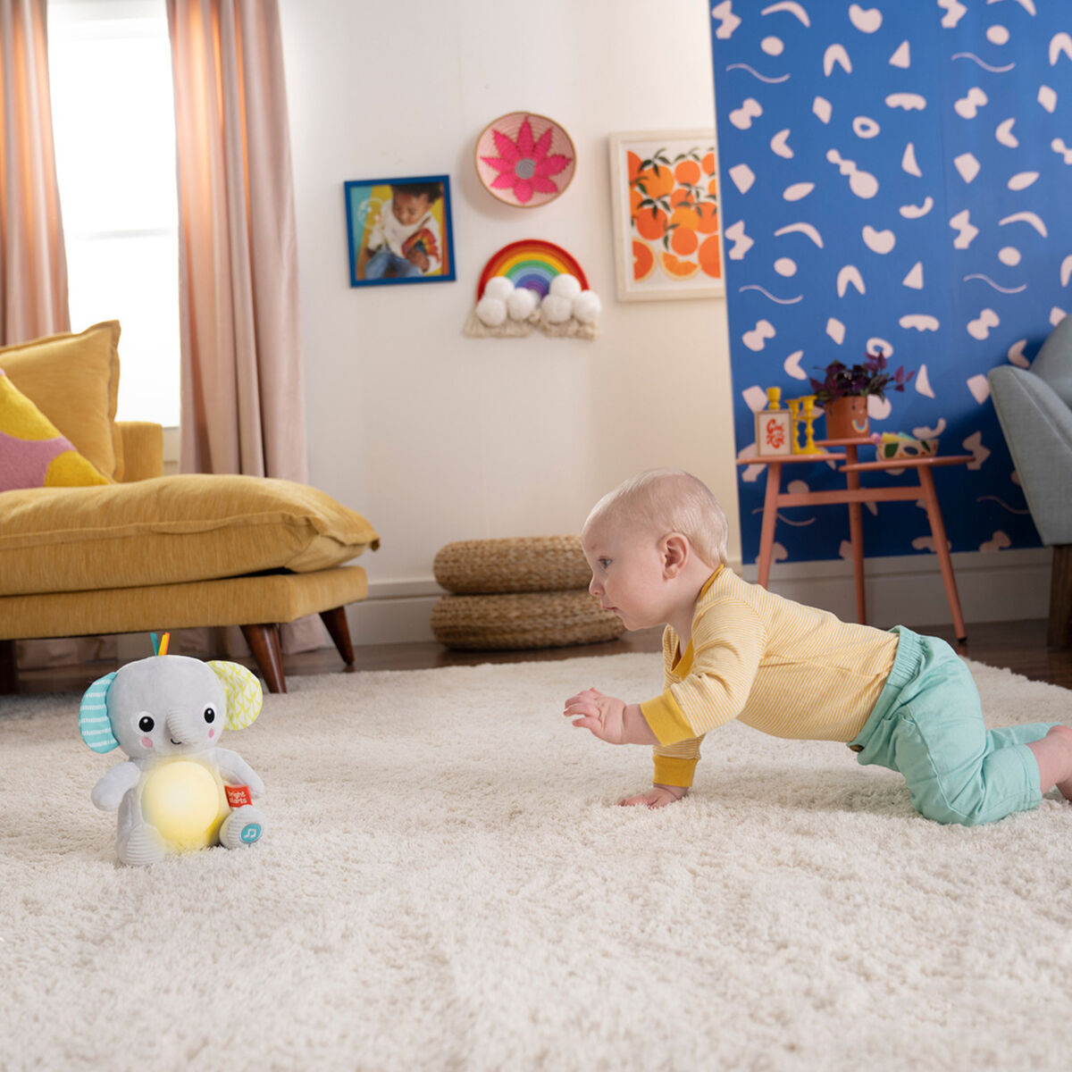 Baby Elefante Musica y Luces Bright Starts