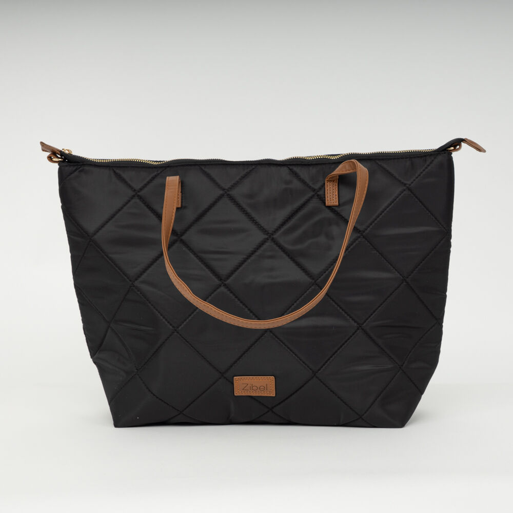Cartera Tote Negra Zibel
