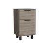 Velador TuHome Secret Z-81 con Cajón Oculto 1 Puerta Bardolino