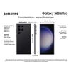 Celular Samsung Galaxy S23 Ultra 256GB 6,8" Phantom Black Liberado