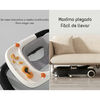 Andador con Apoya Pies y Más Accesorios Negro Lubabycas
