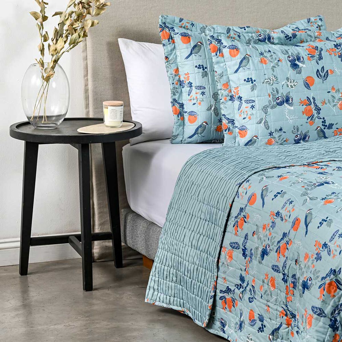 Quilt American Family 2 Plazas Citrus