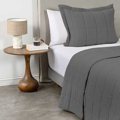 Imagen 2 del producto Quilt Cannon 1.5 Plazas Block Gris