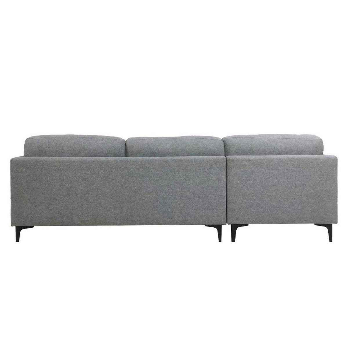 Sofá Seccional Amuv Carraro 3 Cuerpos Gris