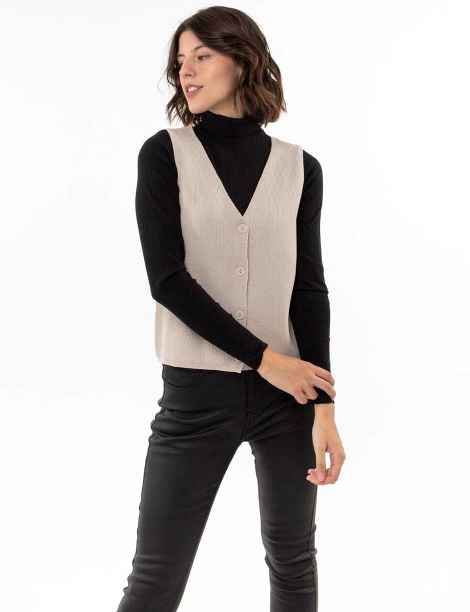 Sweater Sin Mangas Zibel