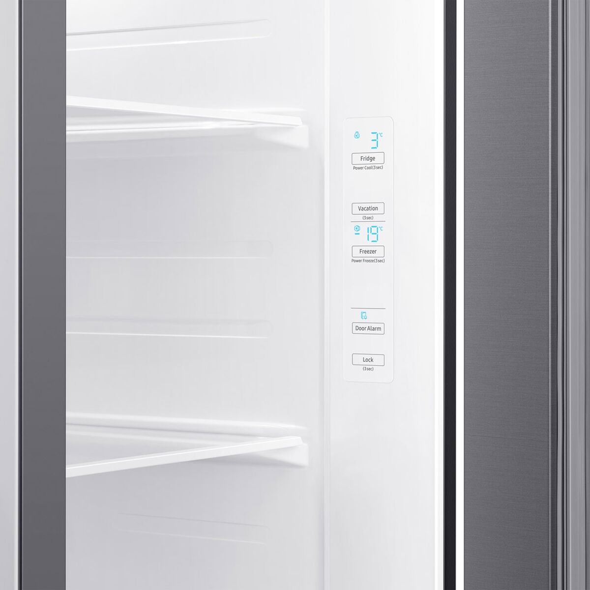 Refrigerador Side By Side Samsung RS62R5011M 647 lt
