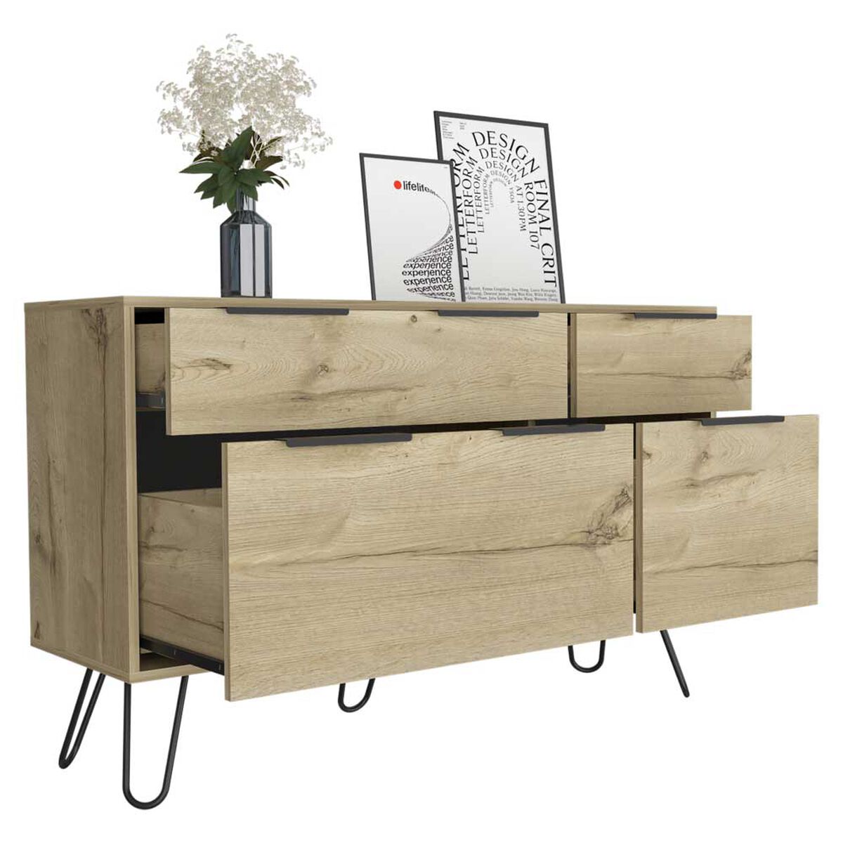 C&oacute;moda TuHome Concept D 3 Cajones
