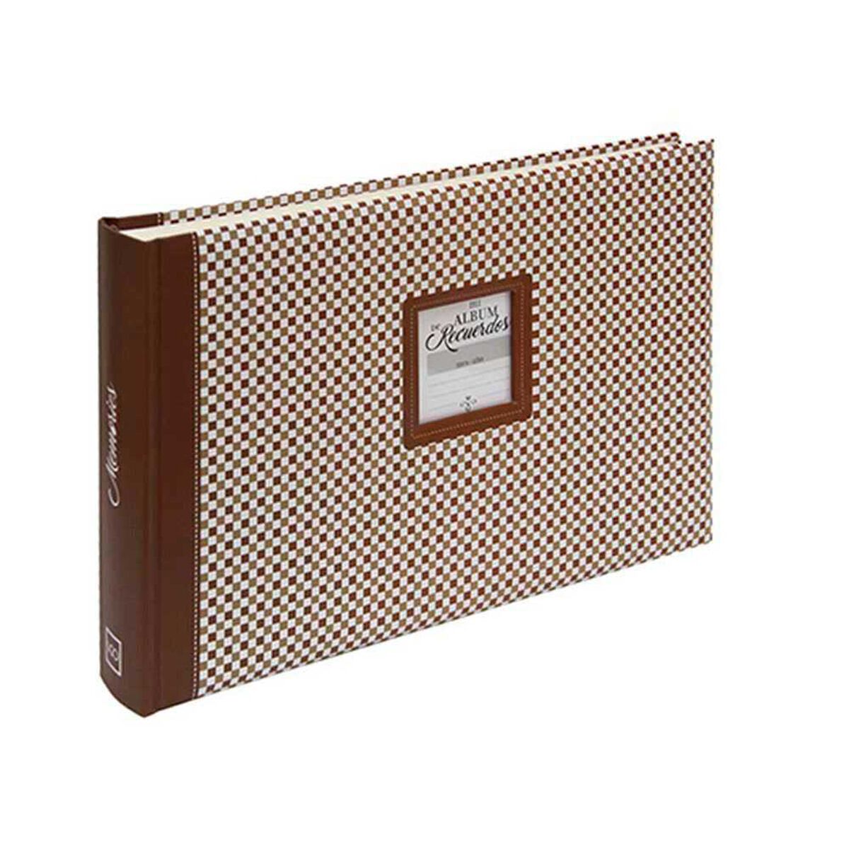 &Aacute;lbum para Fotos Cart&oacute;n Vgo Autoadhesivo 60 P&aacute;ginas Marr&oacute;n